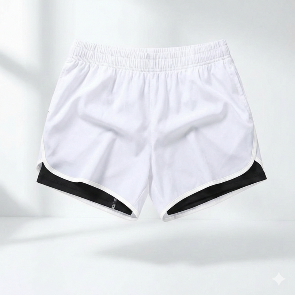 Men's Quick-Dry Running Shorts with Breathable Liner