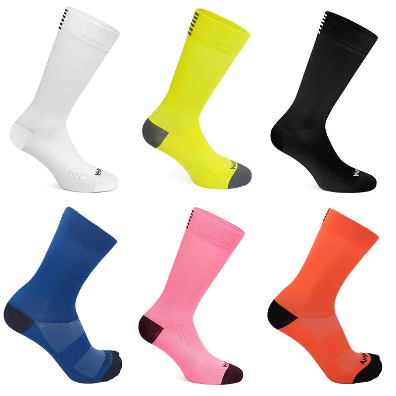 Unisex Long Tube Quick-Drying Pro Running Socks
