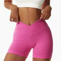 Tight Seamless Sports Shorts for Women