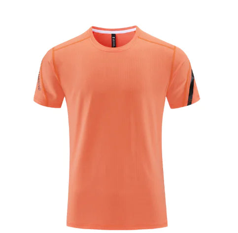 Minimalist Lines Sports T-Shirt for Running