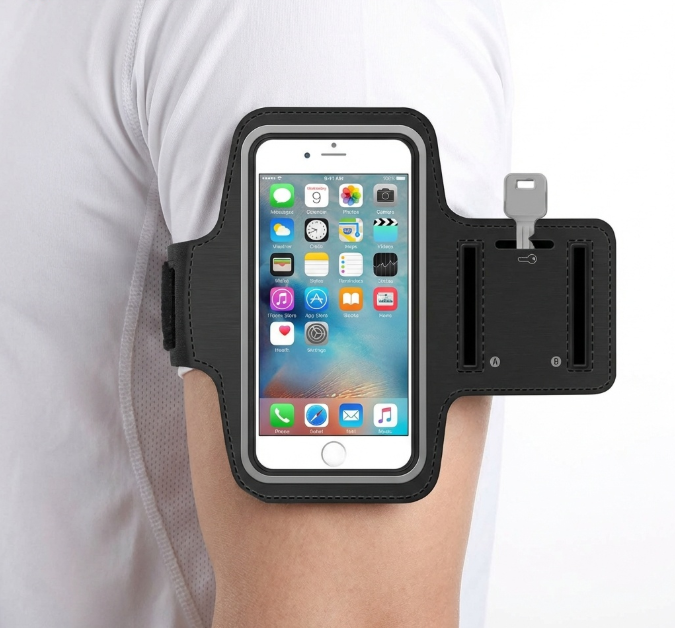 Phone Holder Armband Compatible with Phone Models up to 6.3 inches