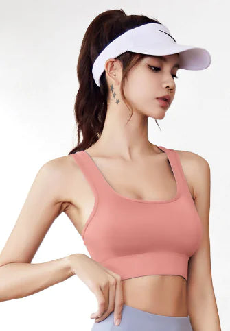 Lusure Women's Sports Bra for Running